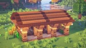 Minecraft Horse Stable Design