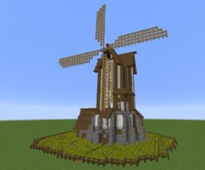 Minecraft Windmills Designs 1