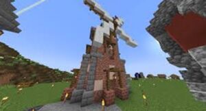 Minecraft Windmills Designs 10