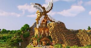 Minecraft Windmills Designs 3