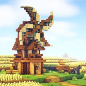 Minecraft Windmills Designs 4