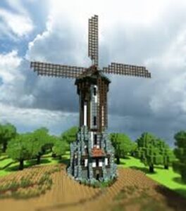 Minecraft Windmills Designs 5