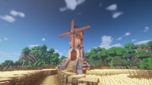Minecraft Windmills Designs 6
