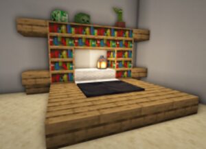 Minecraft Bed Designs 3
