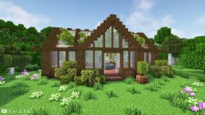 Minecraft Greenhouse Designs 1